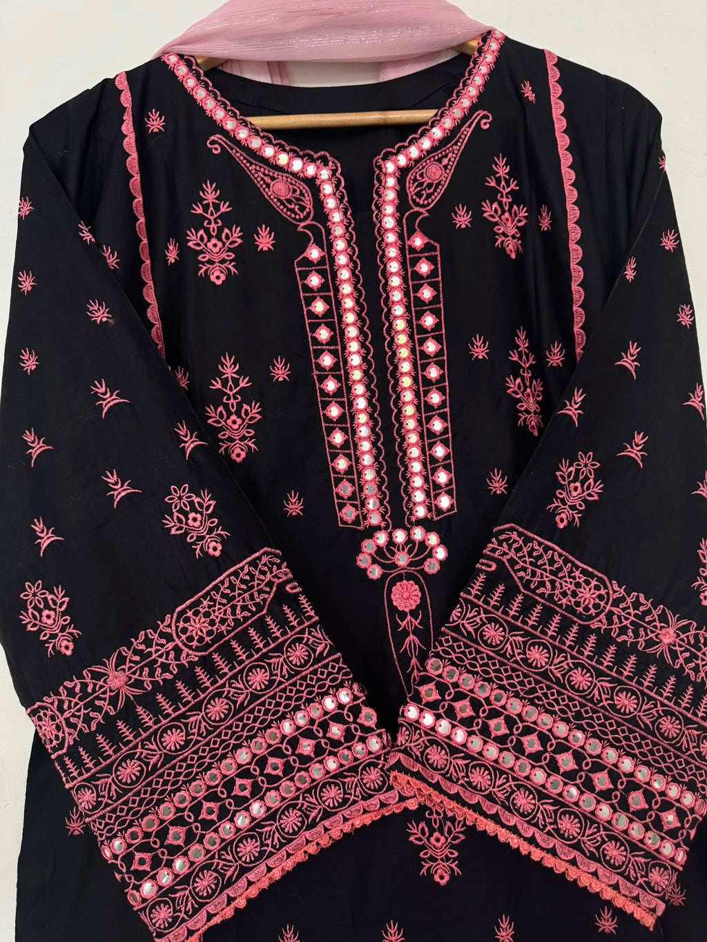 AJAL Embroidered 2 pc set