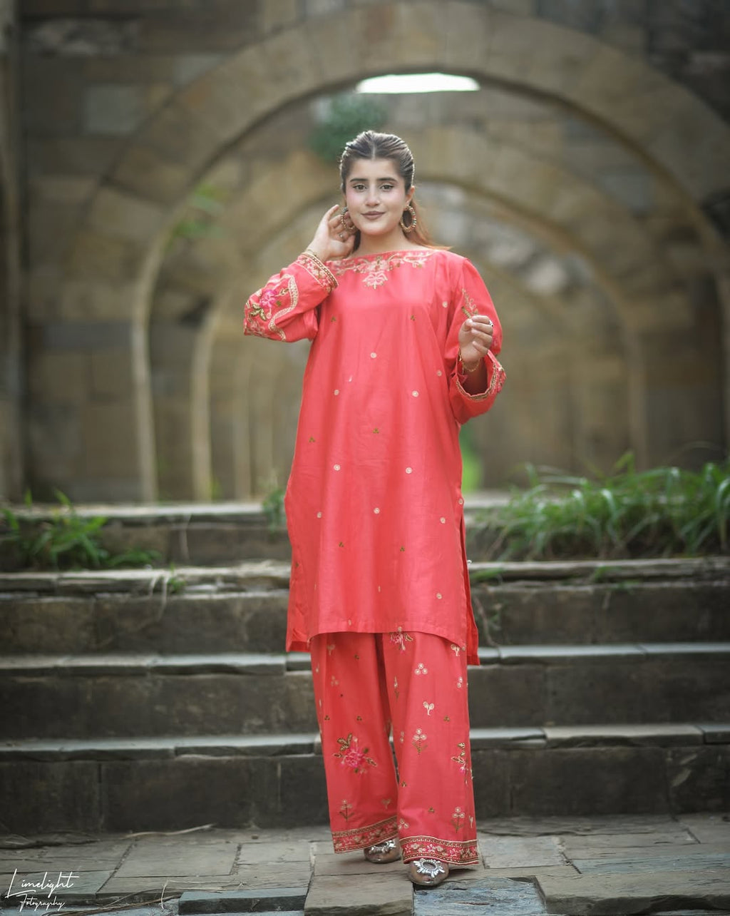 MEHAK Embroidered 2 pc set