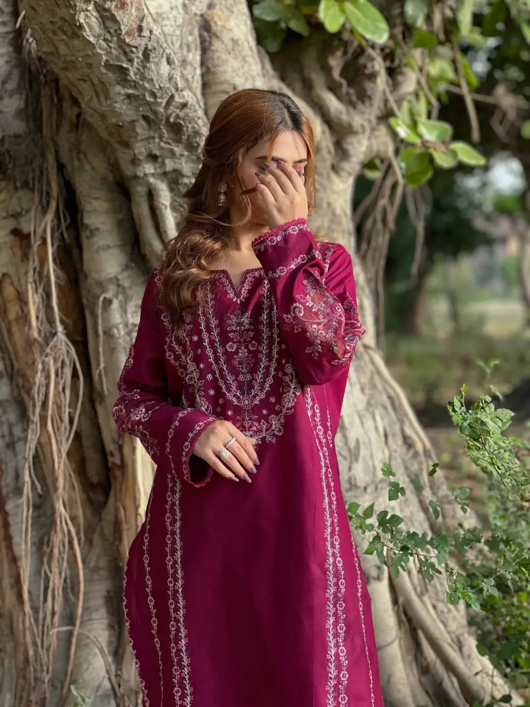 SHYRL Embroidered 2 pc Set