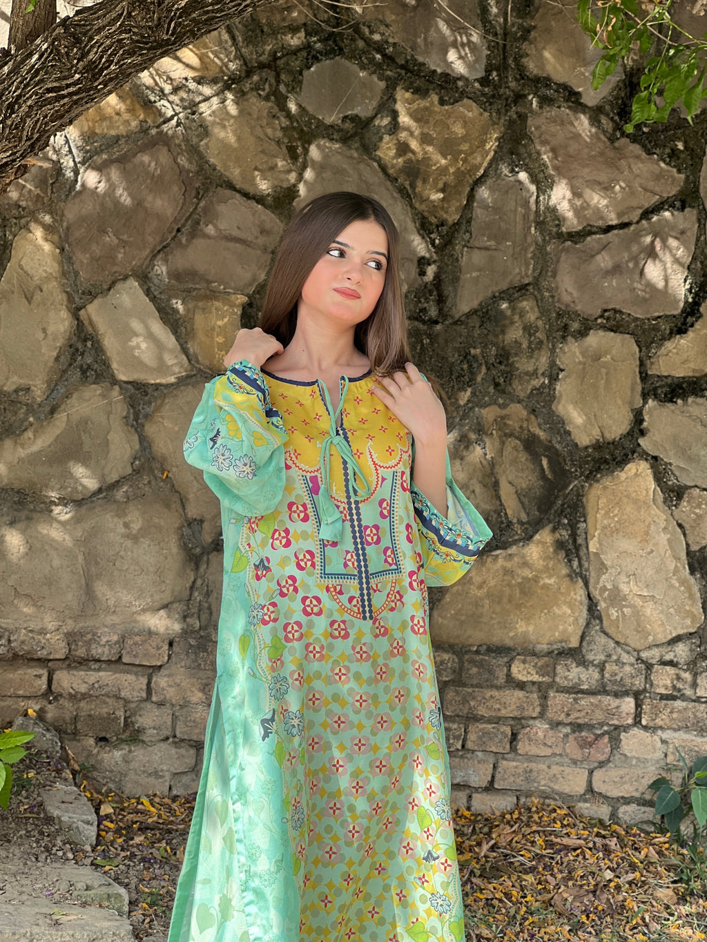 SHIZA digital printed Co Ords set