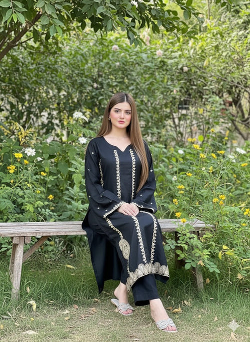 GHAZAL Embroidered 2 pc